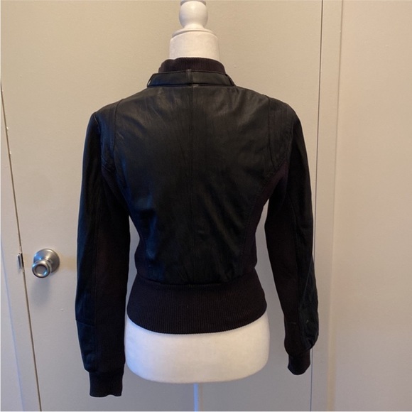 Vita 100% Leather Jacket - Black (Size Small) - Picture 5 of 8